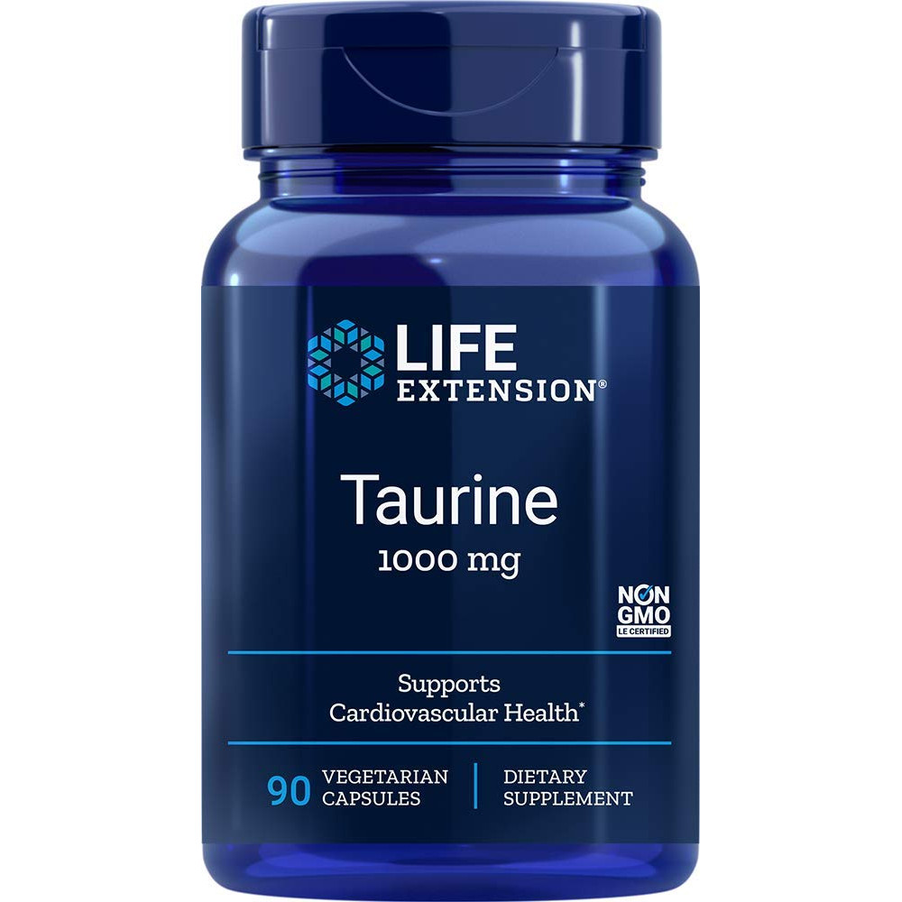 Life Extension Taurine 1000 mg 90 caps - зображення 1