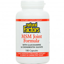   Natural Factors MSM Joint Formula 180 caps