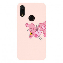 TOTO Matt TPU 2mm Print Case Xiaomi Redmi 7 #54 Pink Pantera Sand pink