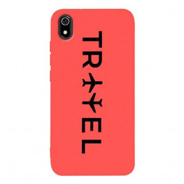   TOTO Matt TPU 2mm Print Case Xiaomi Redmi 7A #45 Travel Orange