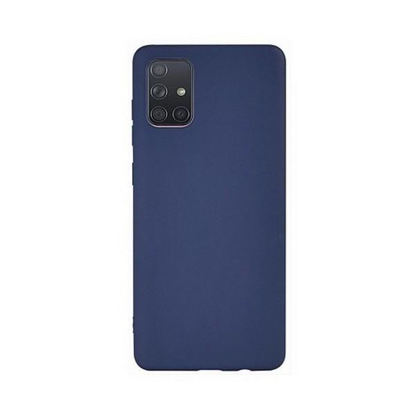 TOTO 1mm Matt TPU Case Samsung Galaxy A71 Navy Blue - зображення 1