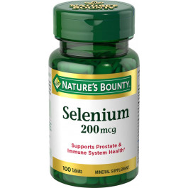 Nature's Bounty Selenium 200 mcg 100 tabs