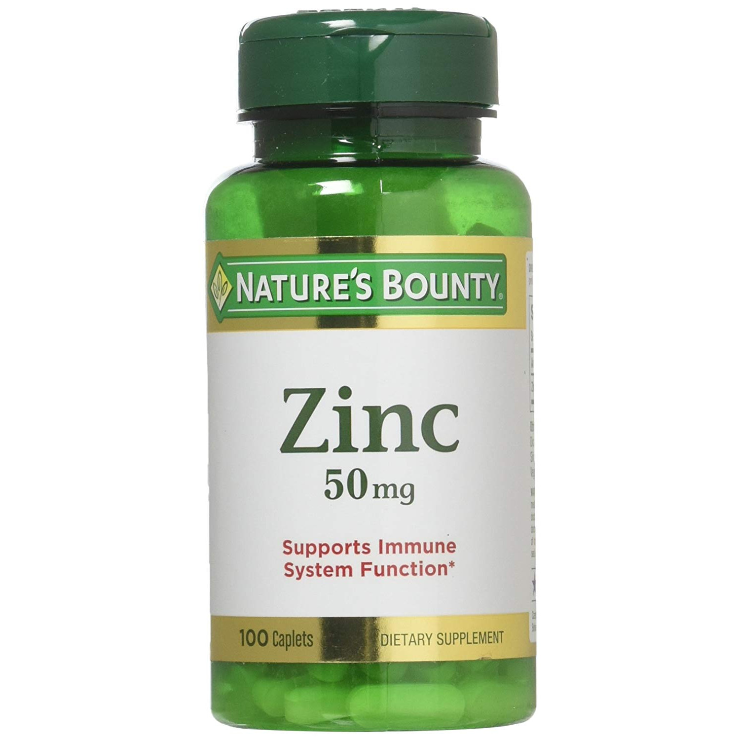 Nature's Bounty Zinc 50 mg 100 caps - зображення 1