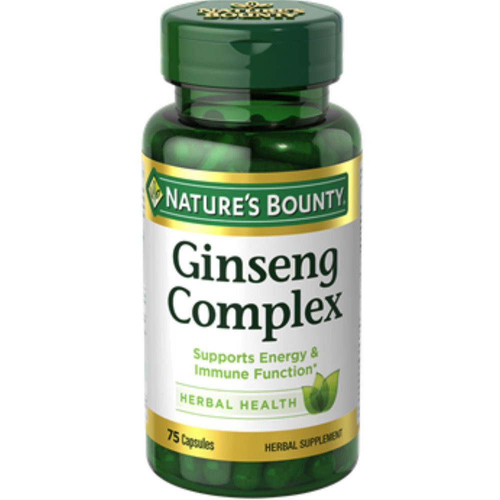 Nature's Bounty Ginseng Complex 75 caps - зображення 1