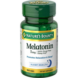 Nature's Bounty Melatonin 1 mg 180 tabs