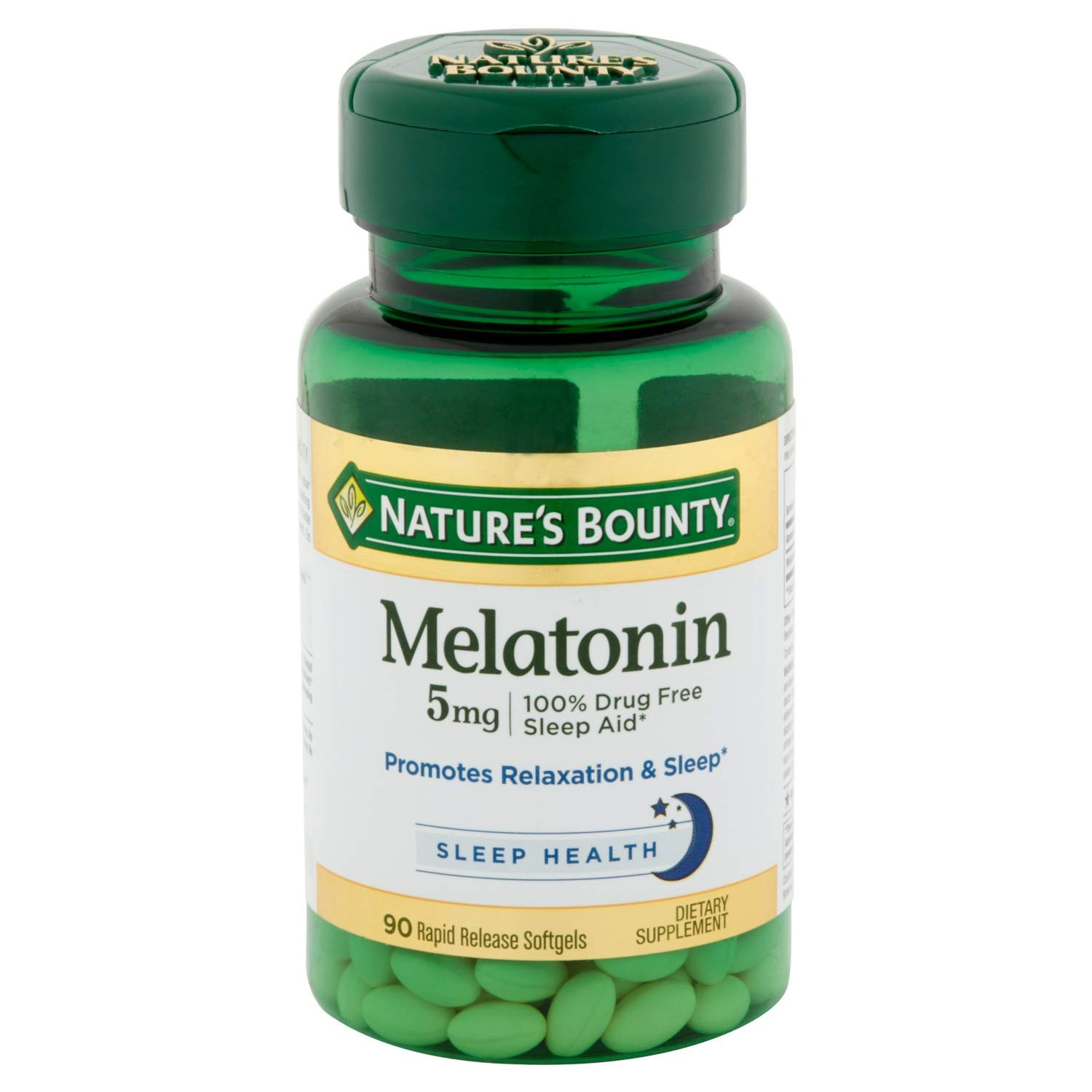 Nature's Bounty Melatonin 5 mg 90 caps - зображення 1