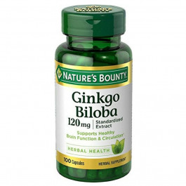 Nature's Bounty Ginkgo Biloba 120 mg 100 caps