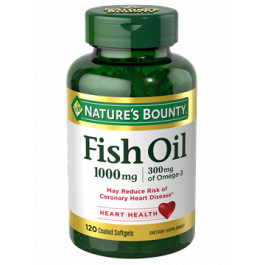Nature's Bounty Fish Oil 1,000 mg 120 caps