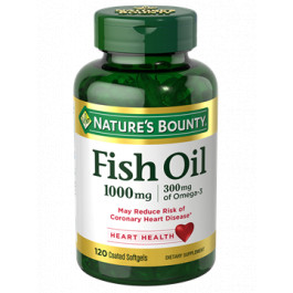   Nature's Bounty Fish Oil 1,000 mg 120 caps