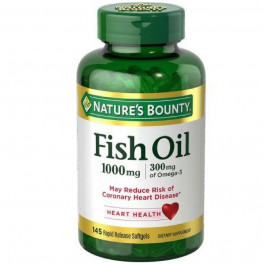 Nature's Bounty Fish Oil 1,000 mg 145 caps