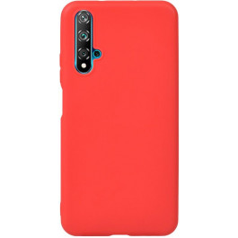 TOTO 1mm Matt TPU Case Huawei Nova 5T Red