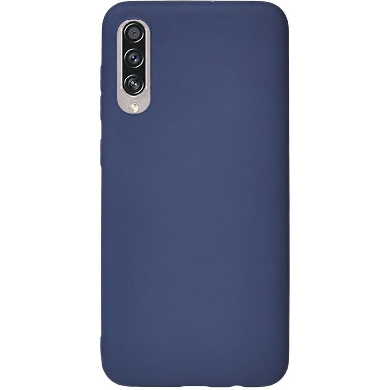 TOTO 1mm Matt TPU Case Samsung Galaxy A70s Navy Blue - зображення 1