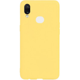   TOTO 1mm Matt TPU Case Samsung Galaxy M10s Yellow