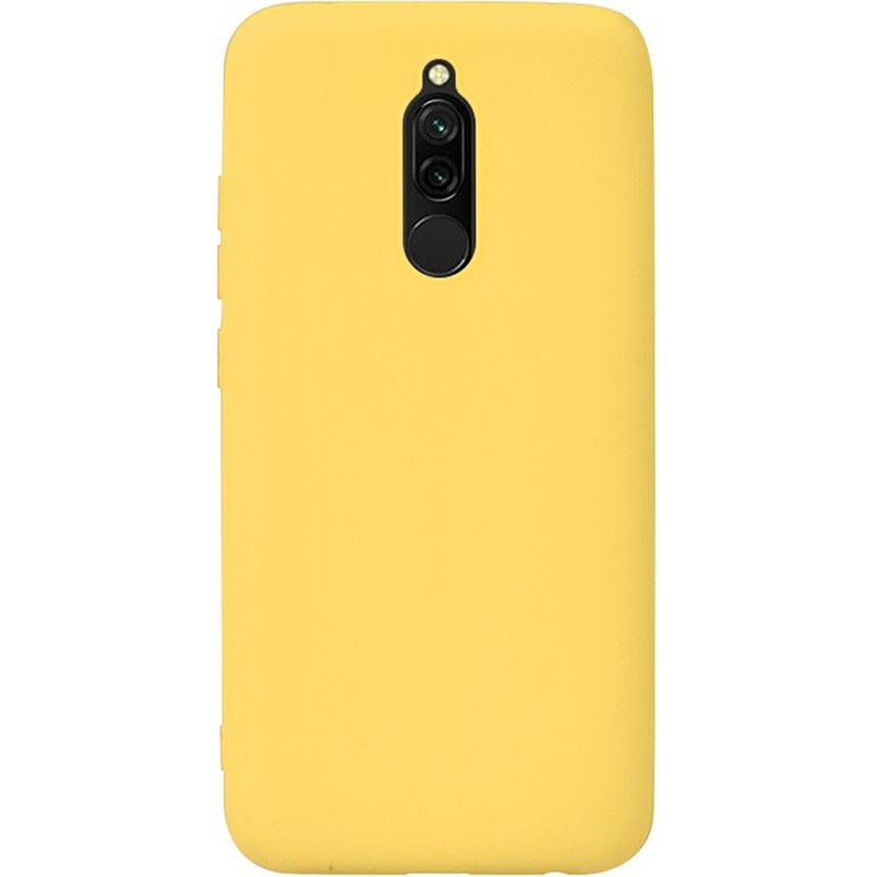 TOTO 1mm Matt TPU Case Xiaomi Redmi 8 Yellow - зображення 1