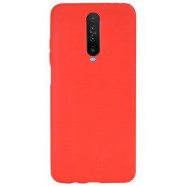   TOTO 1mm Matt TPU Case Xiaomi Redmi K30/K30 5G Red