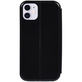   TOTO Book Rounded Leather Case Apple iPhone 11 Black