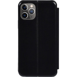 TOTO Book Rounded Leather Case Apple iPhone 11 Pro Max Black