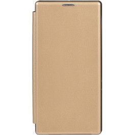   TOTO Book Rounded Leather Case Samsung Galaxy Note 10 Gold