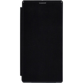 TOTO Book Rounded Leather Case Samsung Galaxy Note 10+ Black