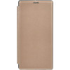 TOTO Book Rounded Leather Case Samsung Galaxy Note 10+ Gold - зображення 1