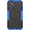 TOTO Dazzle Kickstand 2 in 1 Case Apple iPhone 11 Blue - зображення 1