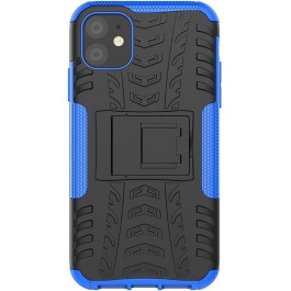 TOTO Dazzle Kickstand 2 in 1 Case Apple iPhone 11 Blue