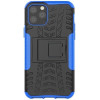 TOTO Dazzle Kickstand 2 in 1 Case Apple iPhone 11 Pro Max Blue - зображення 1