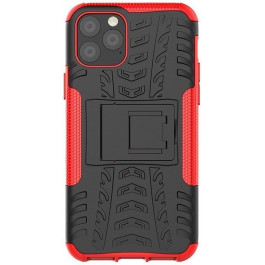 TOTO Dazzle Kickstand 2 in 1 Case Apple iPhone 11 Pro Max Red