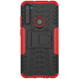 TOTO Dazzle Kickstand 2 in 1 Case Xiaomi Redmi Note 8 Red