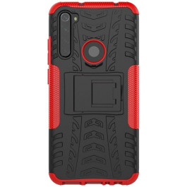   TOTO Dazzle Kickstand 2 in 1 Case Xiaomi Redmi Note 8 Red