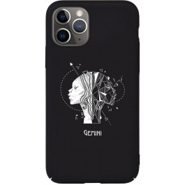   TOTO Full PC Print Case Apple iPhone 11 Pro #162_Gemini Black