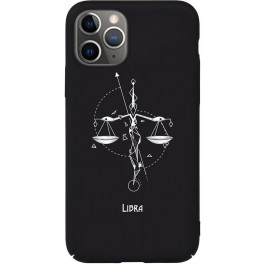   TOTO Full PC Print Case Apple iPhone 11 Pro #163_Libra Black