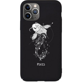   TOTO Full PC Print Case Apple iPhone 11 Pro #170_Pisces Black