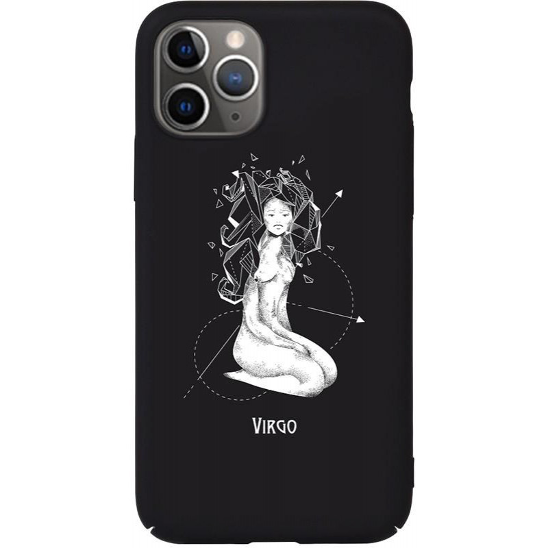 TOTO Full PC Print Case Apple iPhone 11 Pro Max #165_Virgo Black - зображення 1