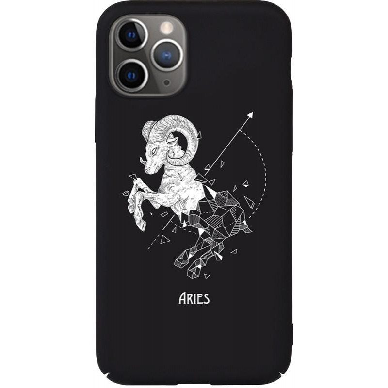 TOTO Full PC Print Case Apple iPhone 11 Pro Max #168_Aries Black - зображення 1