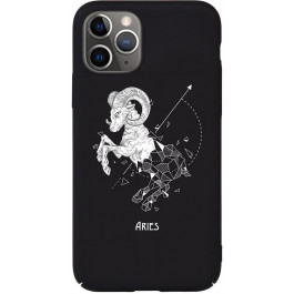 TOTO Full PC Print Case Apple iPhone 11 Pro Max #168_Aries Black