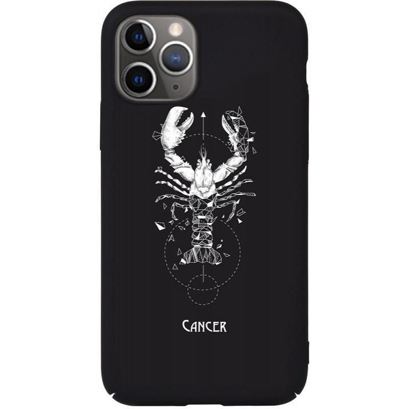 TOTO Full PC Print Case Apple iPhone 11 Pro Max #169_Cancer Black - зображення 1