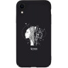 TOTO Full PC Print Case Apple iPhone XR #162_Gemini Black - зображення 1