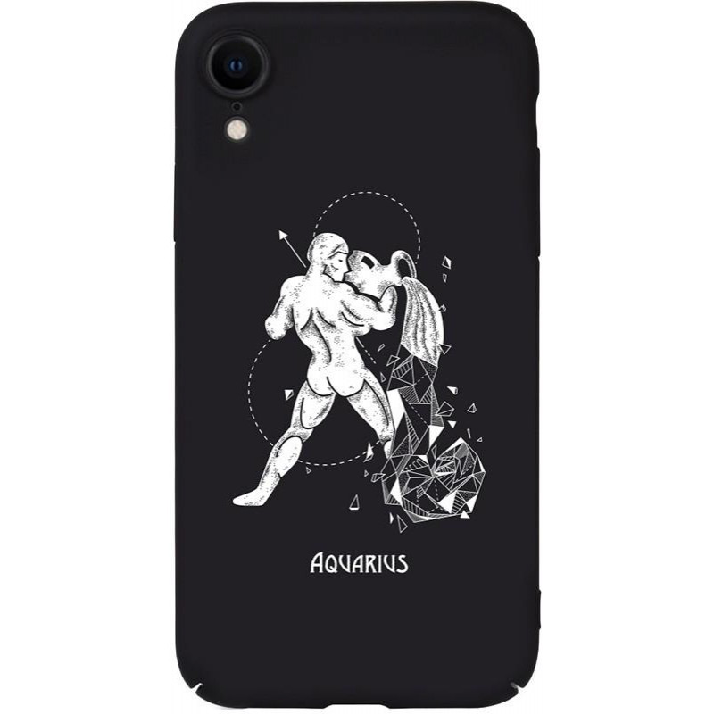 TOTO Full PC Print Case Apple iPhone XR #164_Aquarius Black - зображення 1