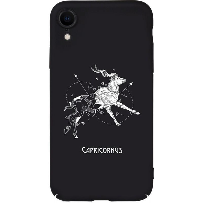 TOTO Full PC Print Case Apple iPhone XR #166_Capricornus Black - зображення 1