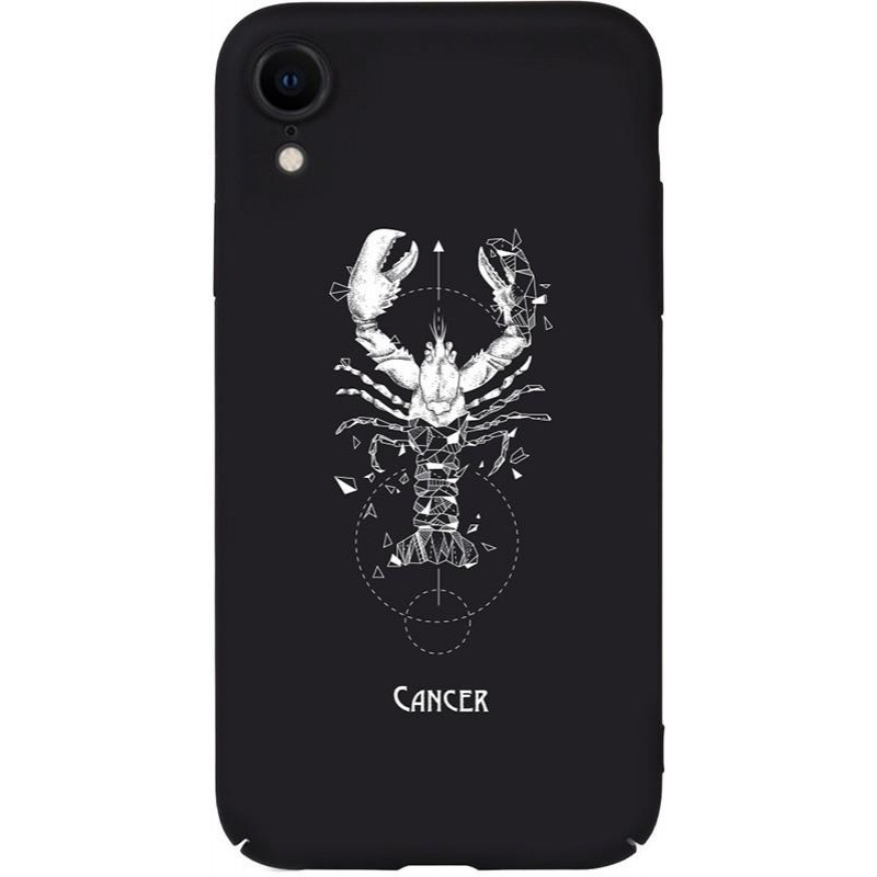 TOTO Full PC Print Case Apple iPhone XR #169_Cancer Black - зображення 1