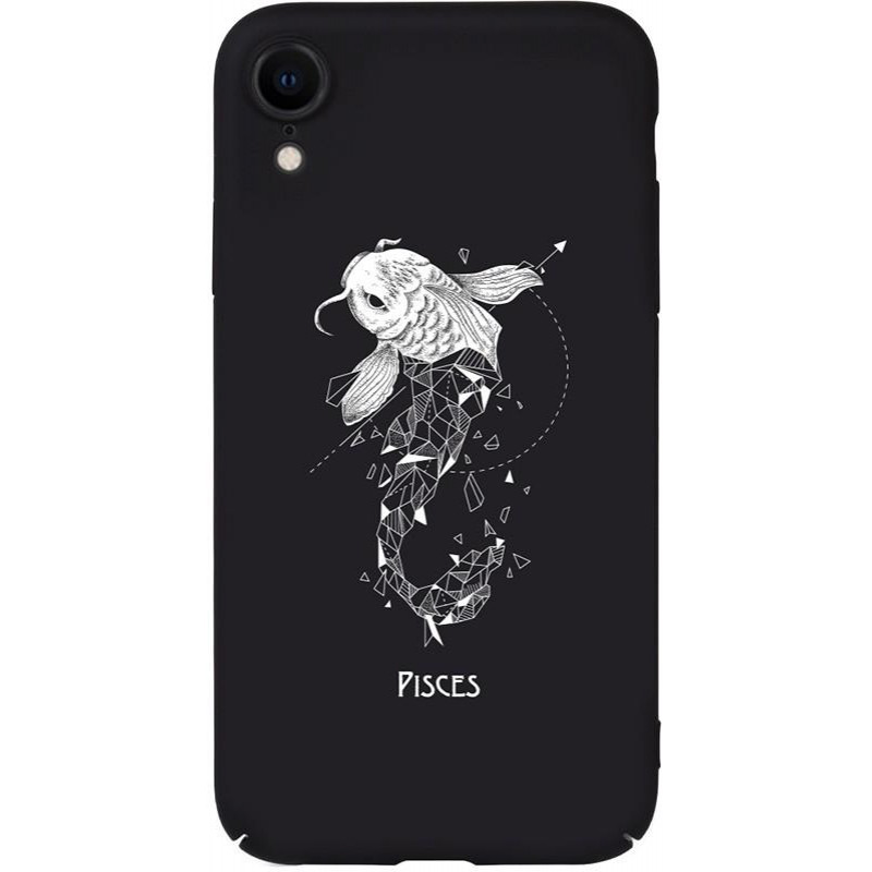 TOTO Full PC Print Case Apple iPhone XR #170_Pisces Black - зображення 1