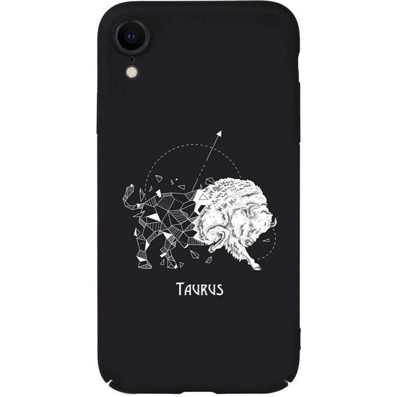 TOTO Full PC Print Case Apple iPhone XR #172_Taurus Black - зображення 1