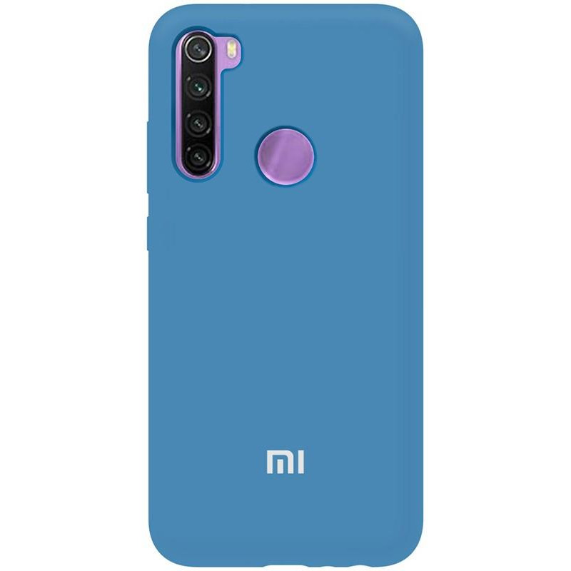 TOTO Silicone Full Protection Case Xiaomi Redmi Note 8 Navy Blue - зображення 1