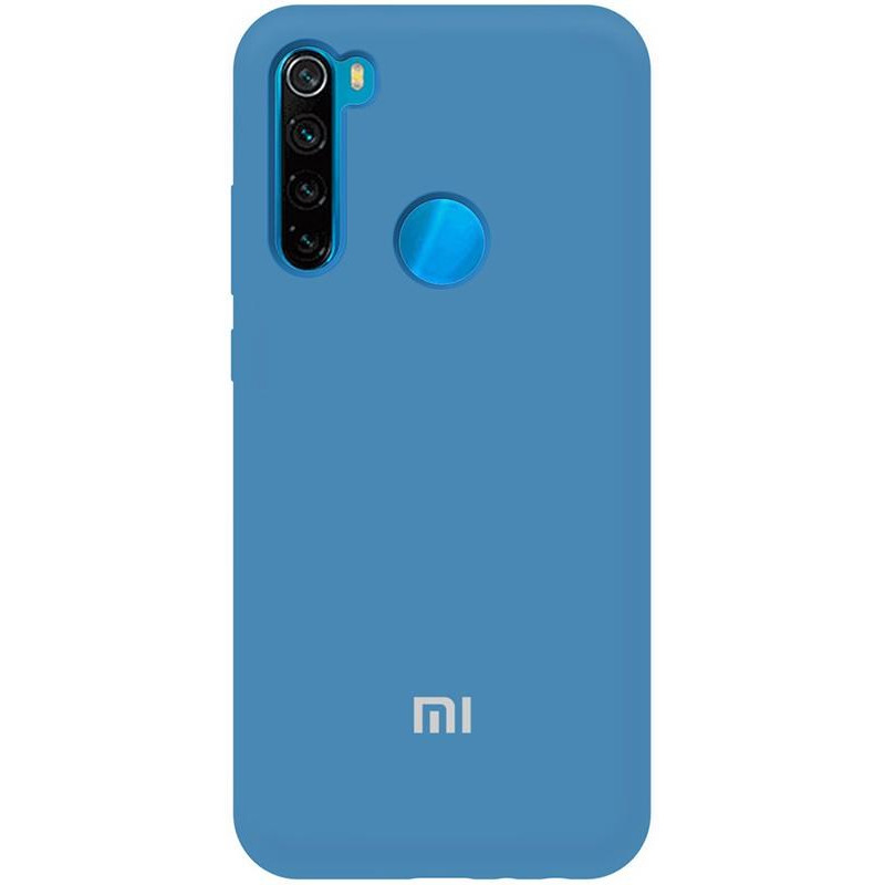 TOTO Silicone Full Protection Case Xiaomi Redmi Note 8T Navy Blue - зображення 1