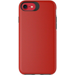 TOTO Triangle TPU+PC Case Apple iPhone 7/8 Red