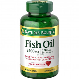   Nature's Bounty Fish Oil 2,400 mg per serving 90 caps