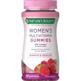 Nature's Bounty Women's Multivitamin Gummies 80 tabs Raspberry