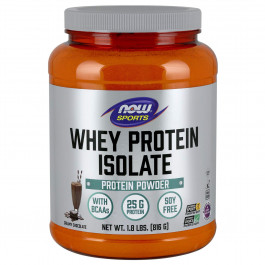Now Whey Protein Isolate 816 g /25 servings/ Creamy Chocolate