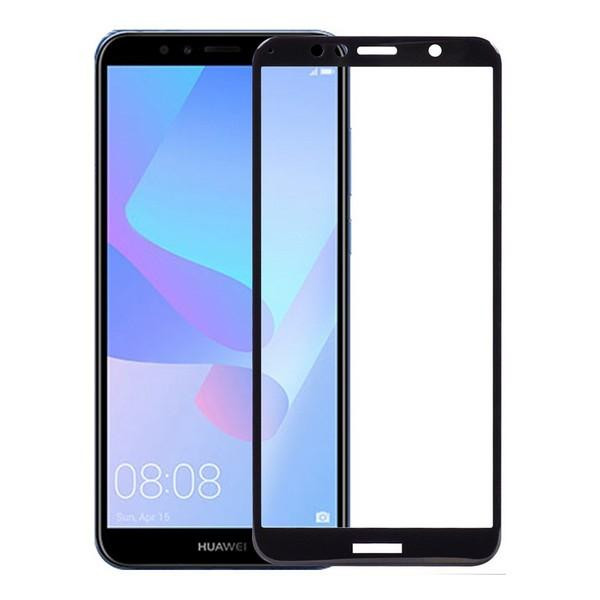 TOTO 5D Cold Carving Tempered Glass Huawei Y6 Prime 2018 Black - зображення 1